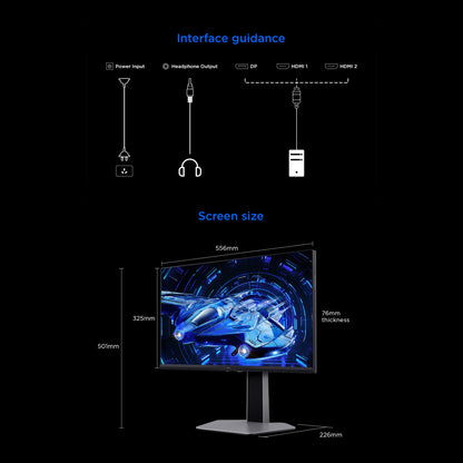 TCL G64 Series 25" & 32" Gaming Monitor QD Mini LED