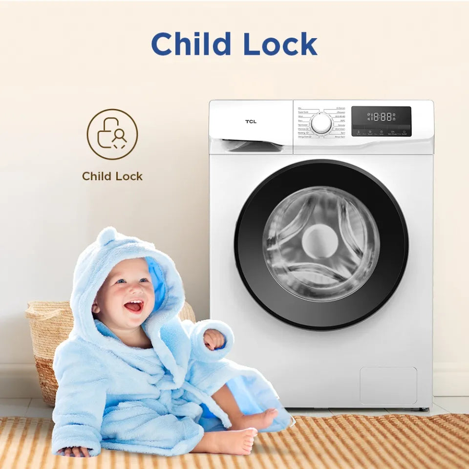 TCL Front Load Inverter Washing Machine - TWF60-P60, TWF75-P60