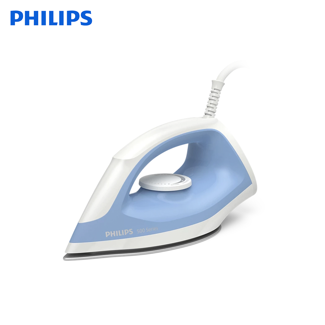 PHILIPS Dry Iron DST0520/20 (Non-Stick Soleplate, Lightweight)