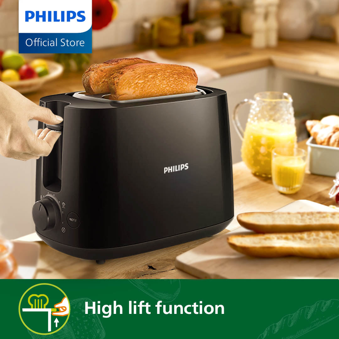 PHILIPS 2-Slot Toaster HD2581/91 (8 Settings)