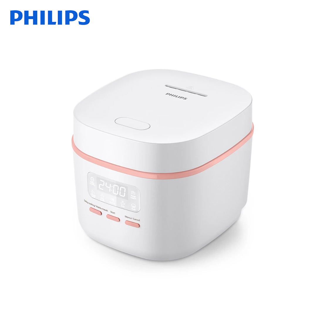PHILIPS Mini Rice Cooker HD3064/62 (0.54L, 6-Layer Inner Pot)