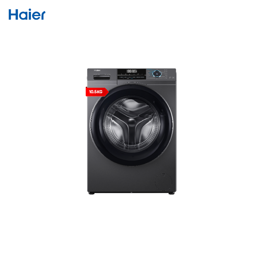 Haier HWD105-BP14929AS8 10.5/7 kg Ultra Care Super 525 Drum Front Load Inverter Series Washer & Dryer Combo Fully Automatic Washing Machine