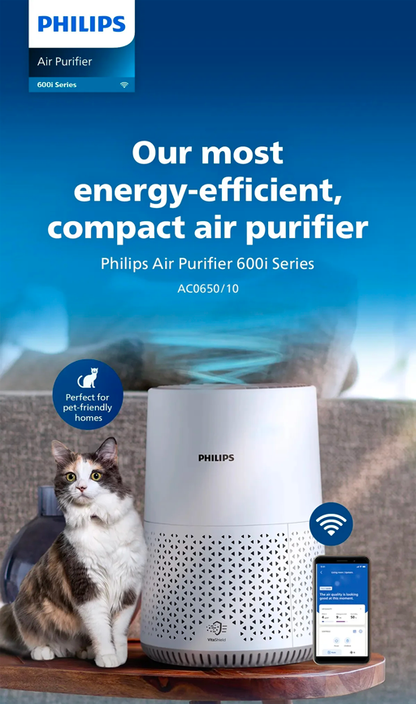 PHILIPS Compact Air Purifier AC0650/10 (HEPA Filter)