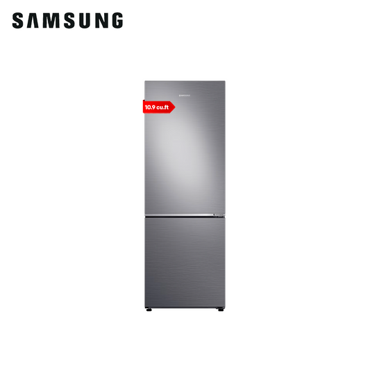 Samsung 10.9 cu.ft. Bottom Mount Freezer No Frost Inverter Refrigerator Power Deodorizer Refined Inox RB30N4020S9/TC
