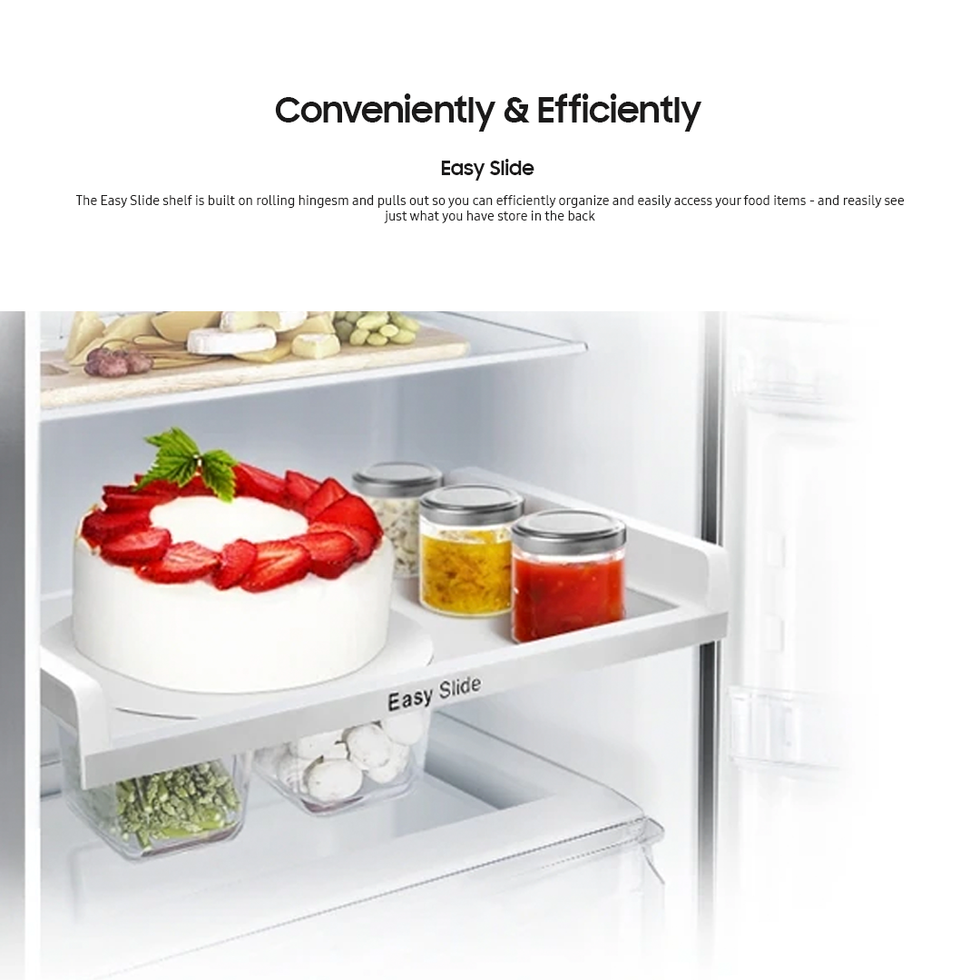 Samsung 7.4 cu.ft. Top Mount Freezer Refrigerator with Moist Fresh Zone RT20FARVDSA/TC