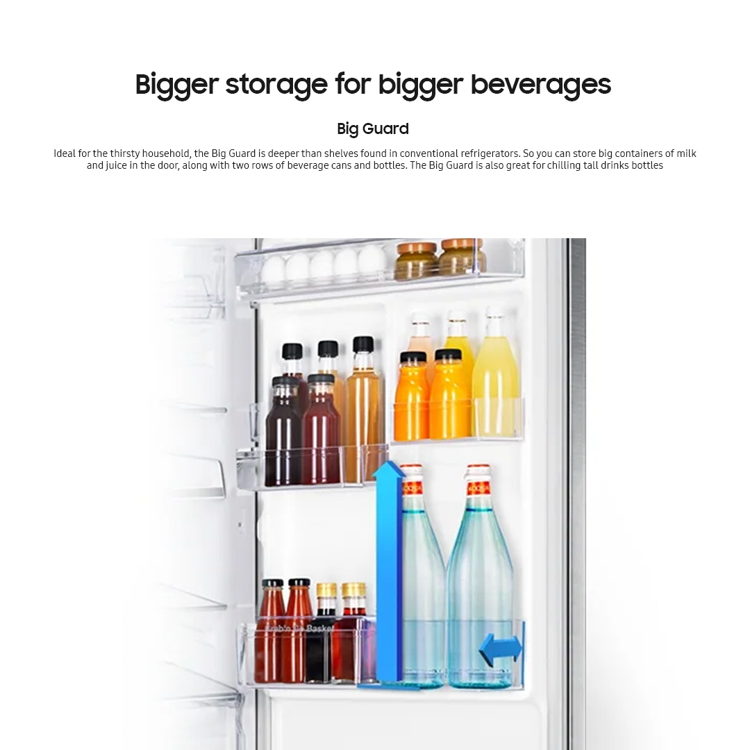 Samsung 7.4 cu.ft. Top Mount Freezer Refrigerator with Moist Fresh Zone RT20FARVDSA/TC