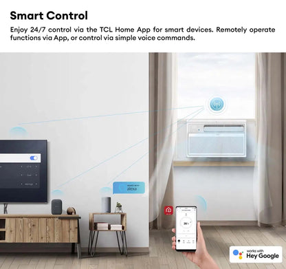 TCL AI Full DC Inverter Window Type Aircon - CWI/UJE2