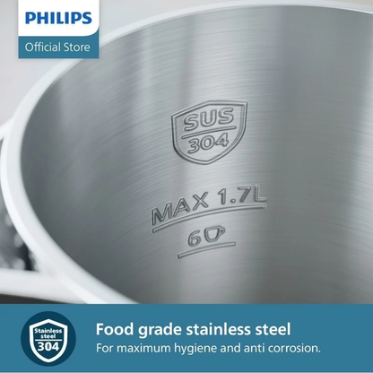 PHILIPS Series 5000 Double-Walled Kettle HD9395/90 (1.7L)