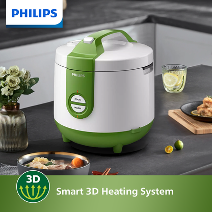 PHILIPS Rice Cooker HD3119/60 (2.0L, Bakuhanseki Coating)