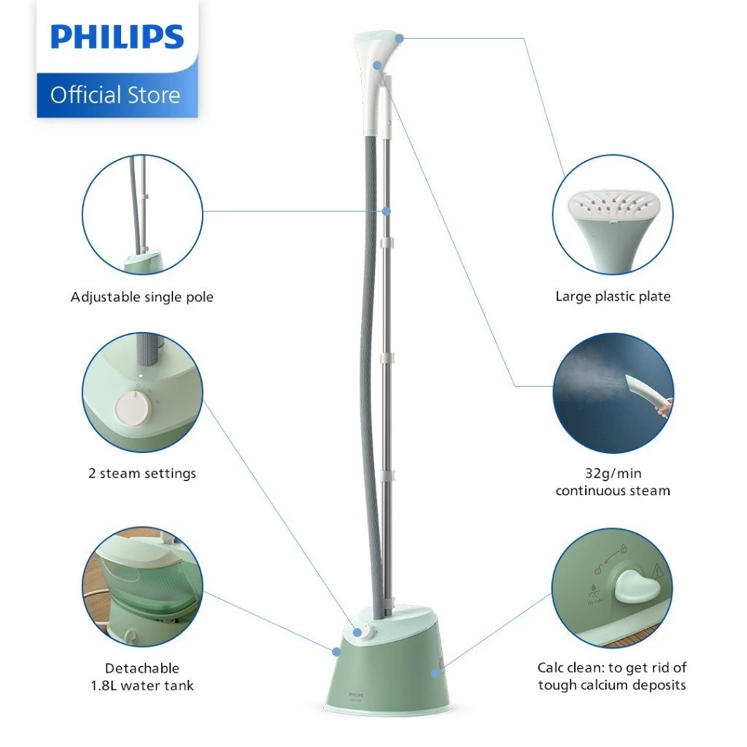 PHILIPS 1000 Series Stand Steamer STE1010/70 (1600W)