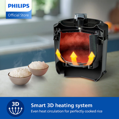 PHILIPS Rice Cooker HD3213/31 (2.0L)
