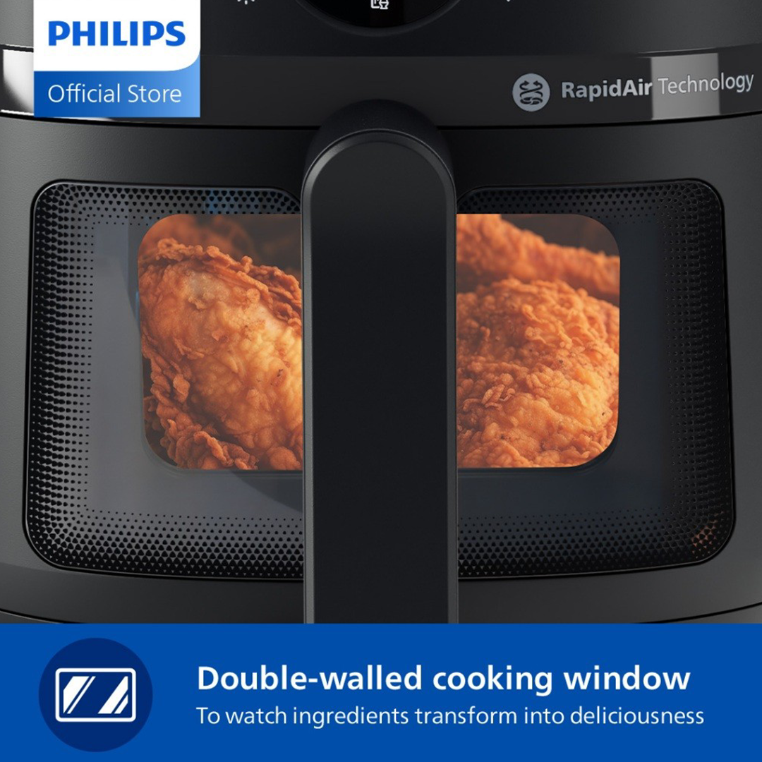PHILIPS 2000 Series XL Window Air Fryer NA231/00 (6.2L)