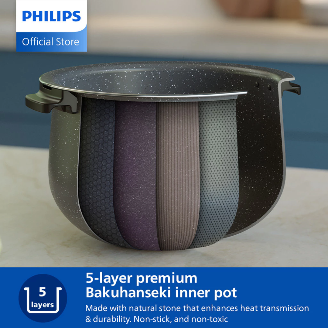 PHILIPS Rice Cooker HD3213/31 (2.0L)