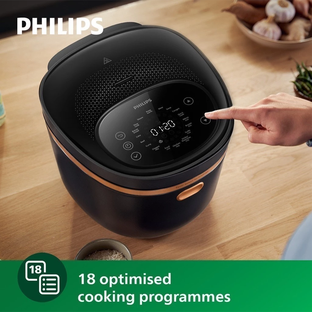 PHILIPS 5000 Series Digital Rice Cooker HD4539/62 (1.5L, 8 Layer Maifanshi Coating)