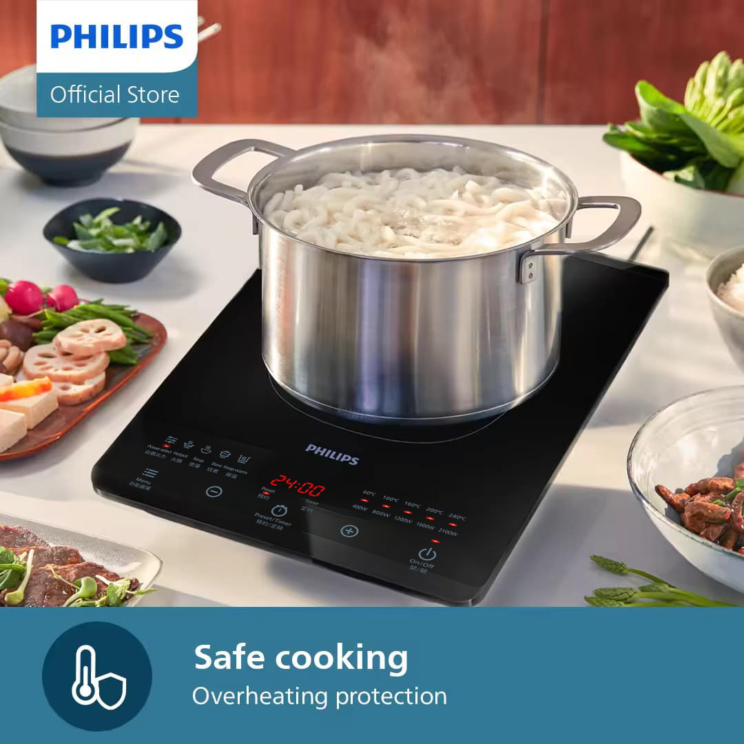 PHILIPS Induction Cooker HD4911/62 (2100W)