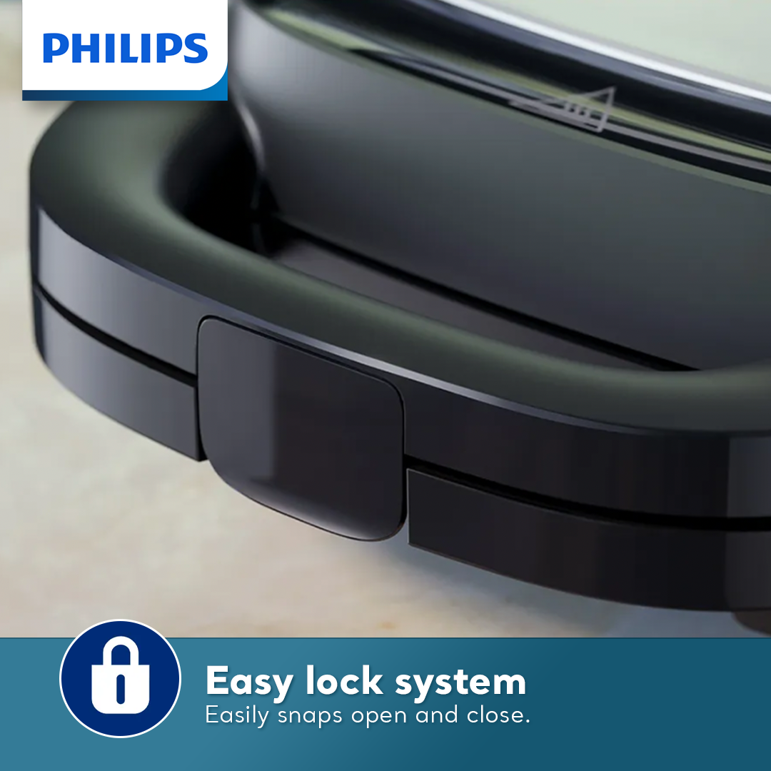 PHILIPS 3-in-1 Sandwich Maker HD2350/80 (Interchangeable Plates)