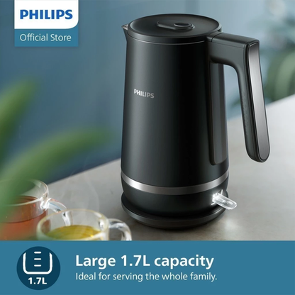 PHILIPS Series 5000 Double-Walled Kettle HD9395/90 (1.7L)