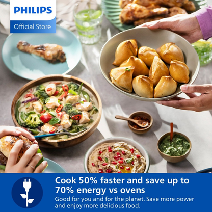 PHILIPS 2000 Series XL Window Air Fryer NA231/00 (6.2L)