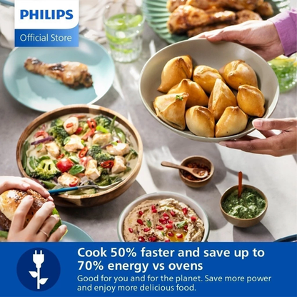 PHILIPS 2000 Series Window Air Fryer NA221/09 (4.2L)