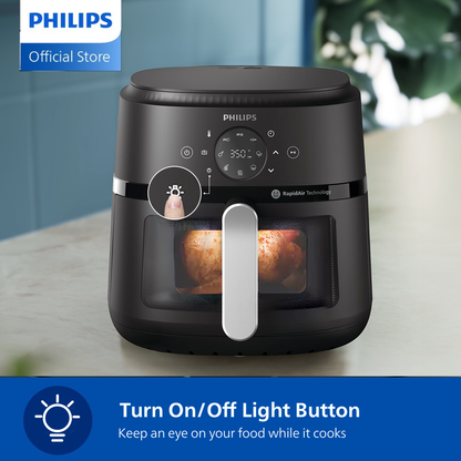 PHILIPS 2000 Series XL Window Air Fryer NA231/00 (6.2L)