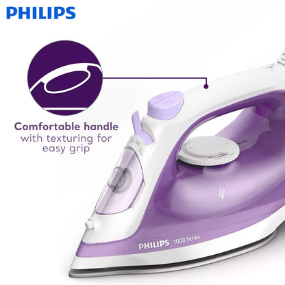 PHILIPS 1000 Series Steam Iron DST1040/30 (2000W, Non Stick Soleplate, Calc Clean)