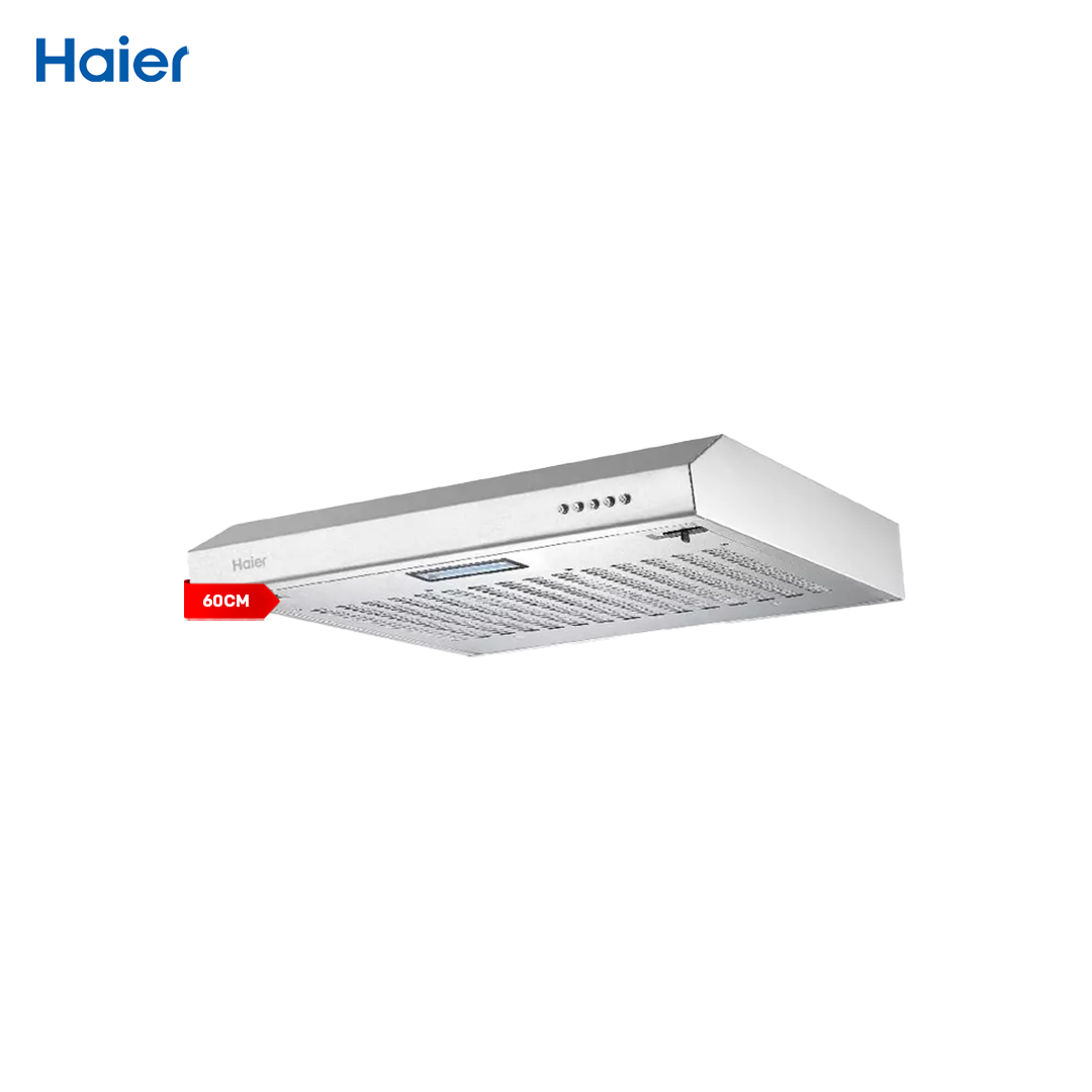 Haier 60cm Range Hood (Stainless Steel/Black)