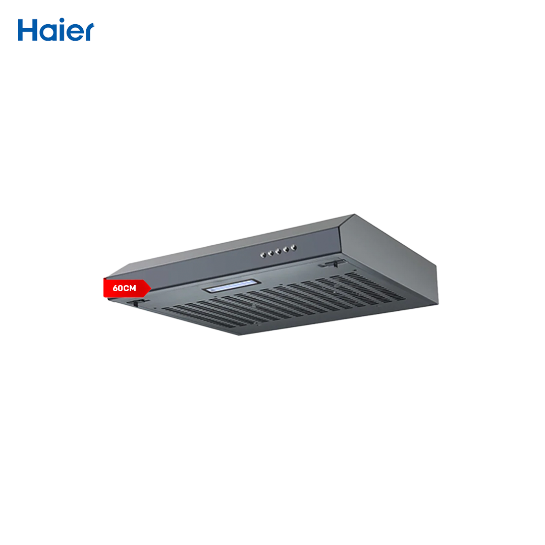 Haier 60cm Range Hood (Stainless Steel/Black)
