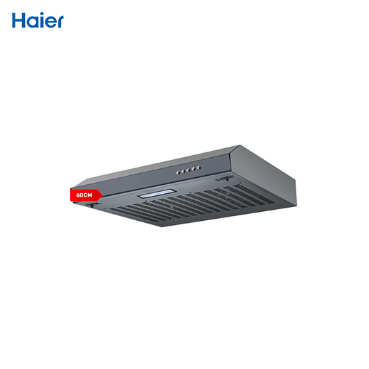 Haier 60cm Range Hood (Stainless Steel/Black)