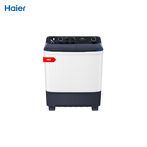 Haier Twin Tub Washing Machine Soak Wash with Dryer Function (P1217)