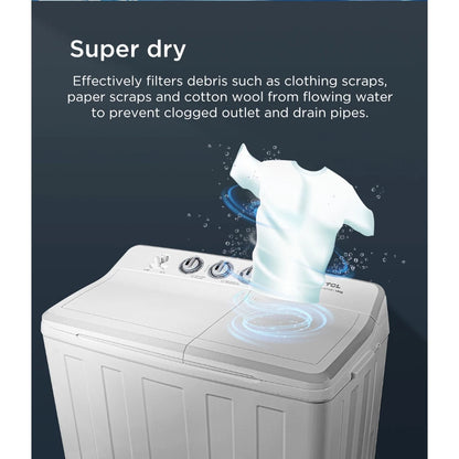TCL Twin Tub Washing Machine - TWT-60Z1