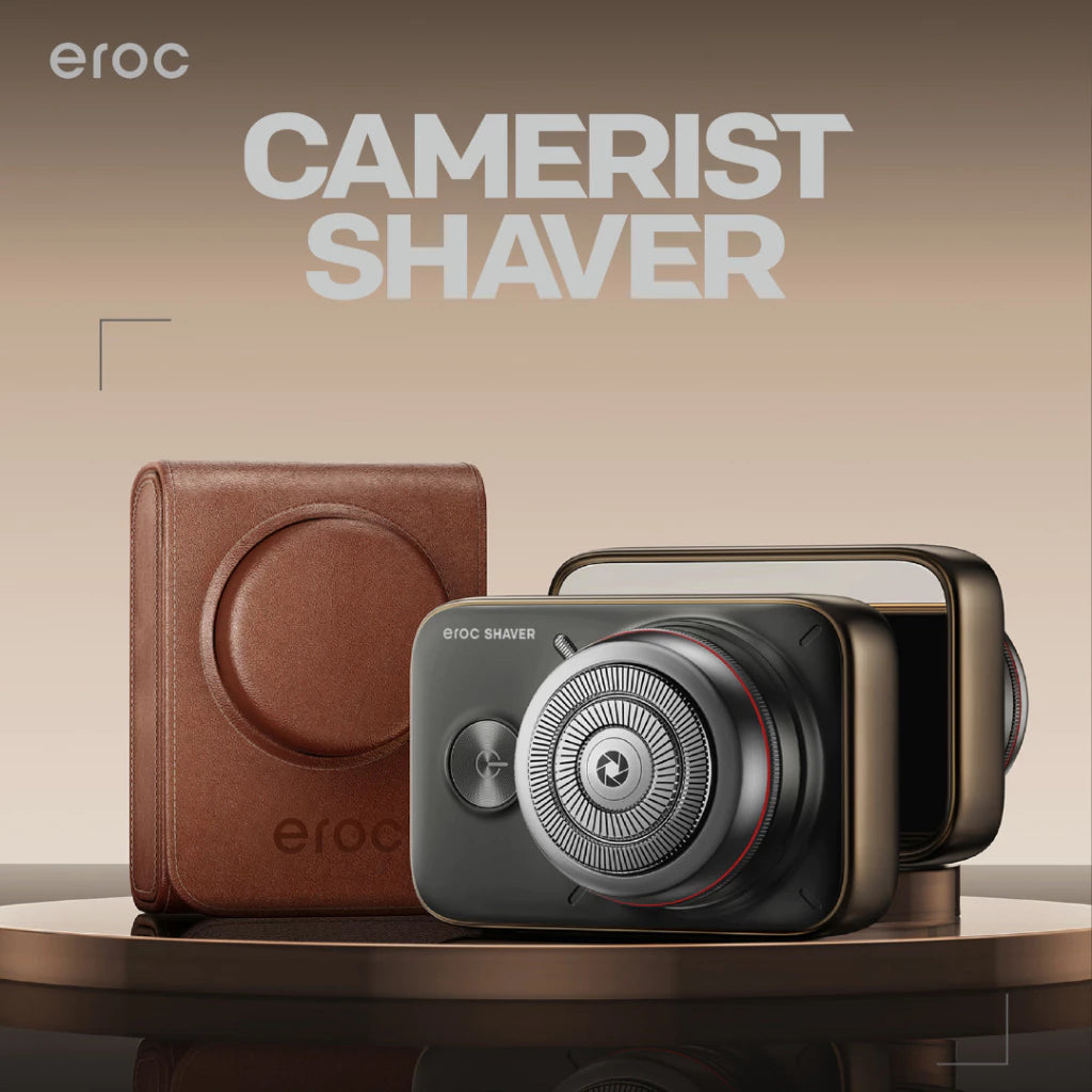 EROC Camerist Shaver Gift Set Portable Mini Trendy Shaver