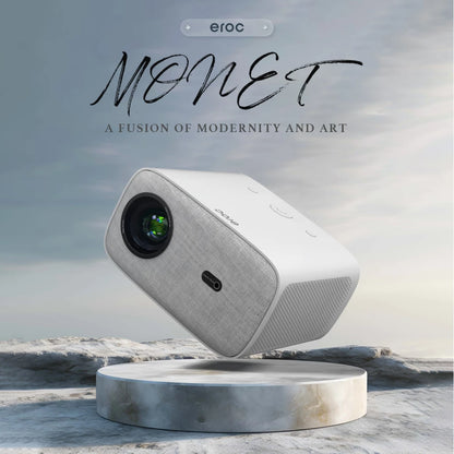 EROC Monet Projector (4K Decoding, 1080P Resolution)
