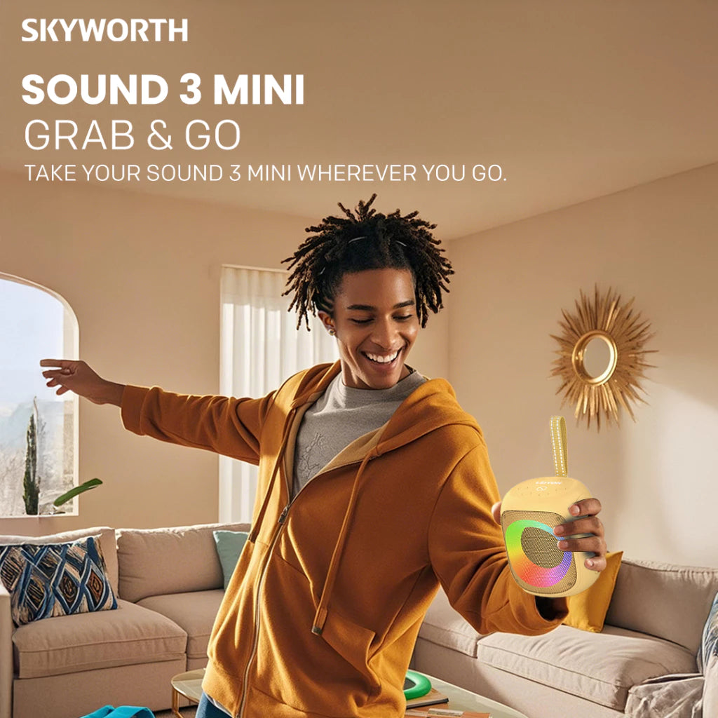 Skyworth On-the-Go Essential Portable Sound 3 Mini Speaker