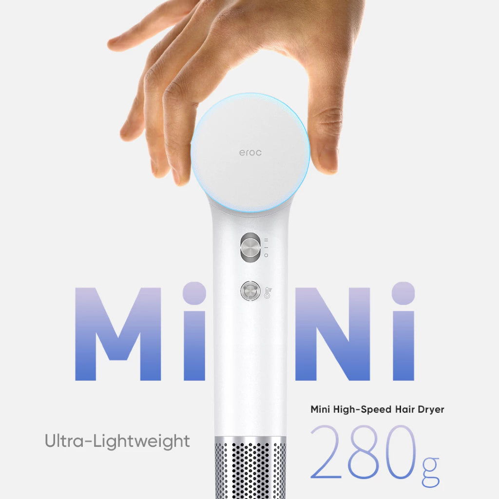 EROC Air High-Speed Hair Dryer (Lightweight Compact Design)