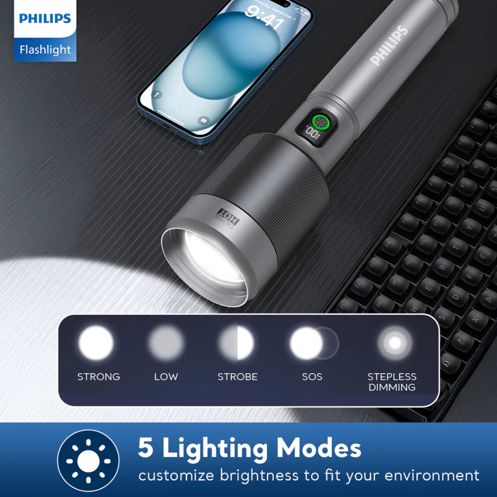 PHILIPS Zoomable XL Flashlights SFL5102-56