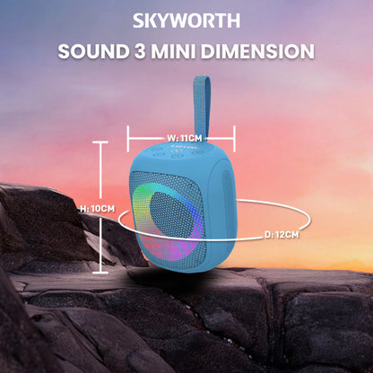 Skyworth On-the-Go Essential Portable Sound 3 Mini Speaker