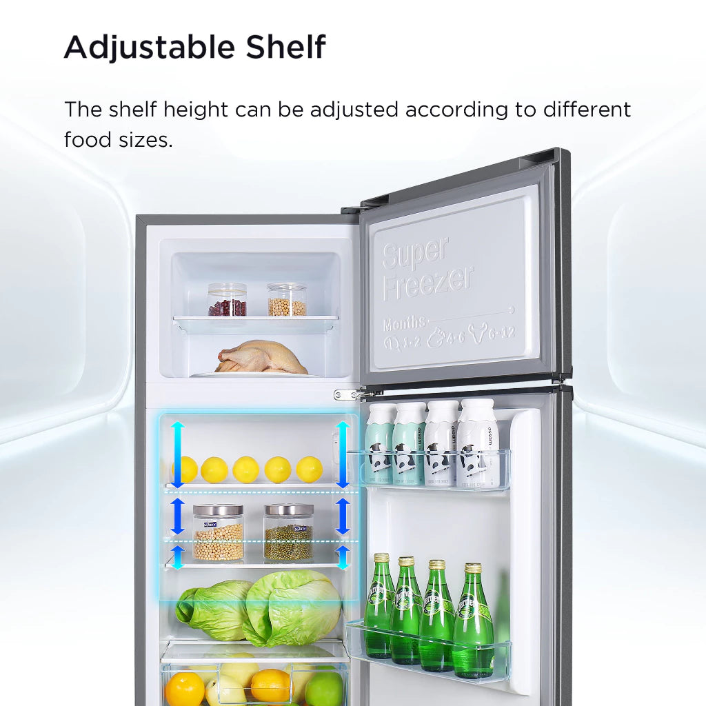 TCL 5 Cu. Ft. Two Door Refrigerator TRF-118PH