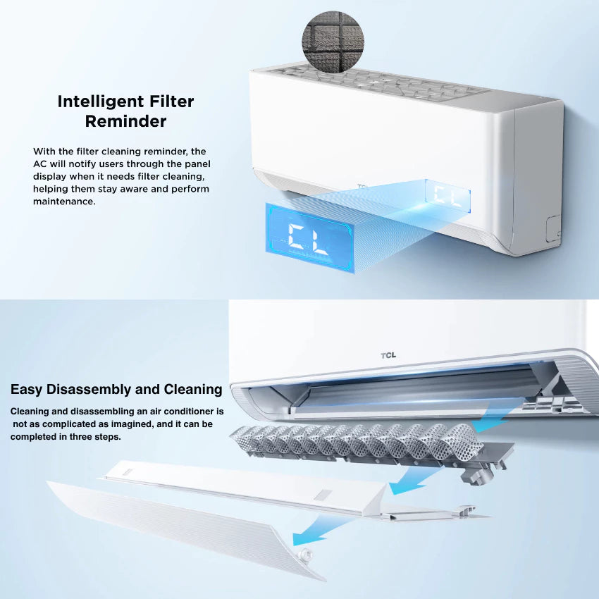 TCL AI Full DC Inverter Split-type Aircon KEI2