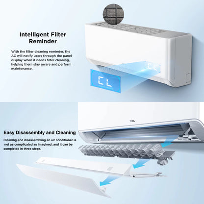 TCL AI Full DC Inverter Split-type Aircon KEI2