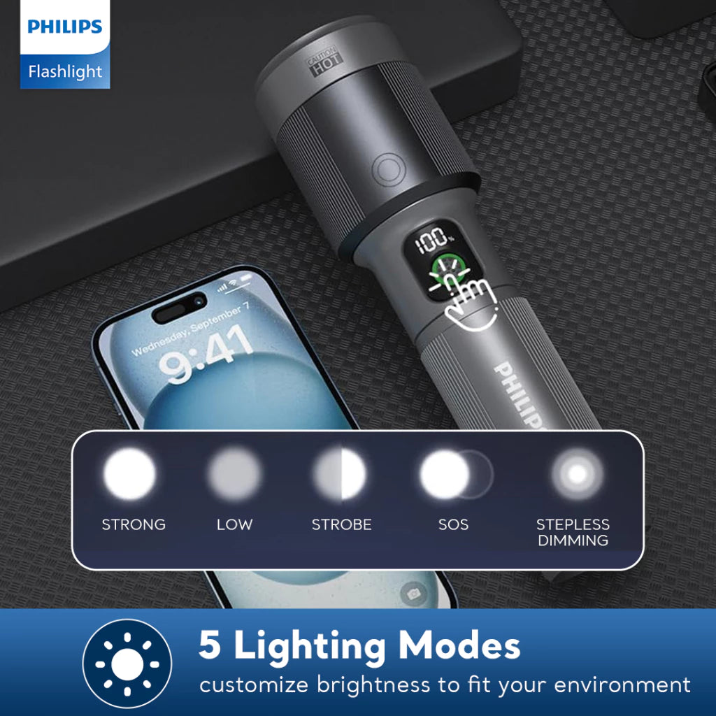 PHILIPS Zoomable L Flashlights SFL5101-56