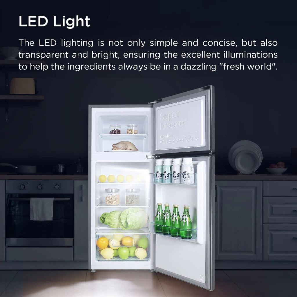 TCL 5 Cu. Ft. Two Door Refrigerator TRF-118PH