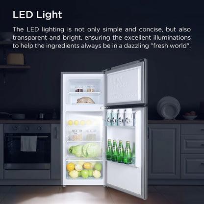 TCL 5 Cu. Ft. Two Door Refrigerator TRF-118PH