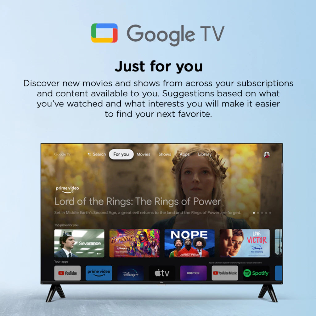 TCL 32/40/43 Inch QLED Google TV S5K Series