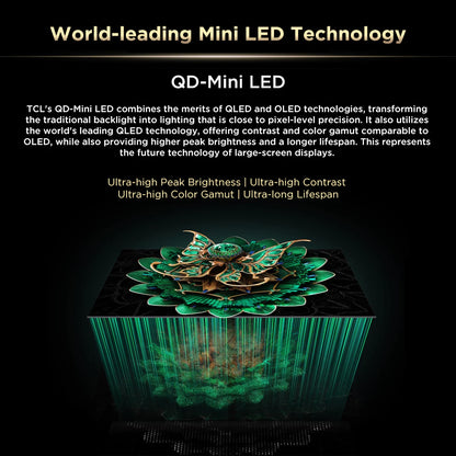 TCL 55" Premium QD-MiniLED TV 55C7K