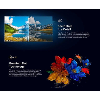TCL 43/55/65 Inch P7K QLED Google TV