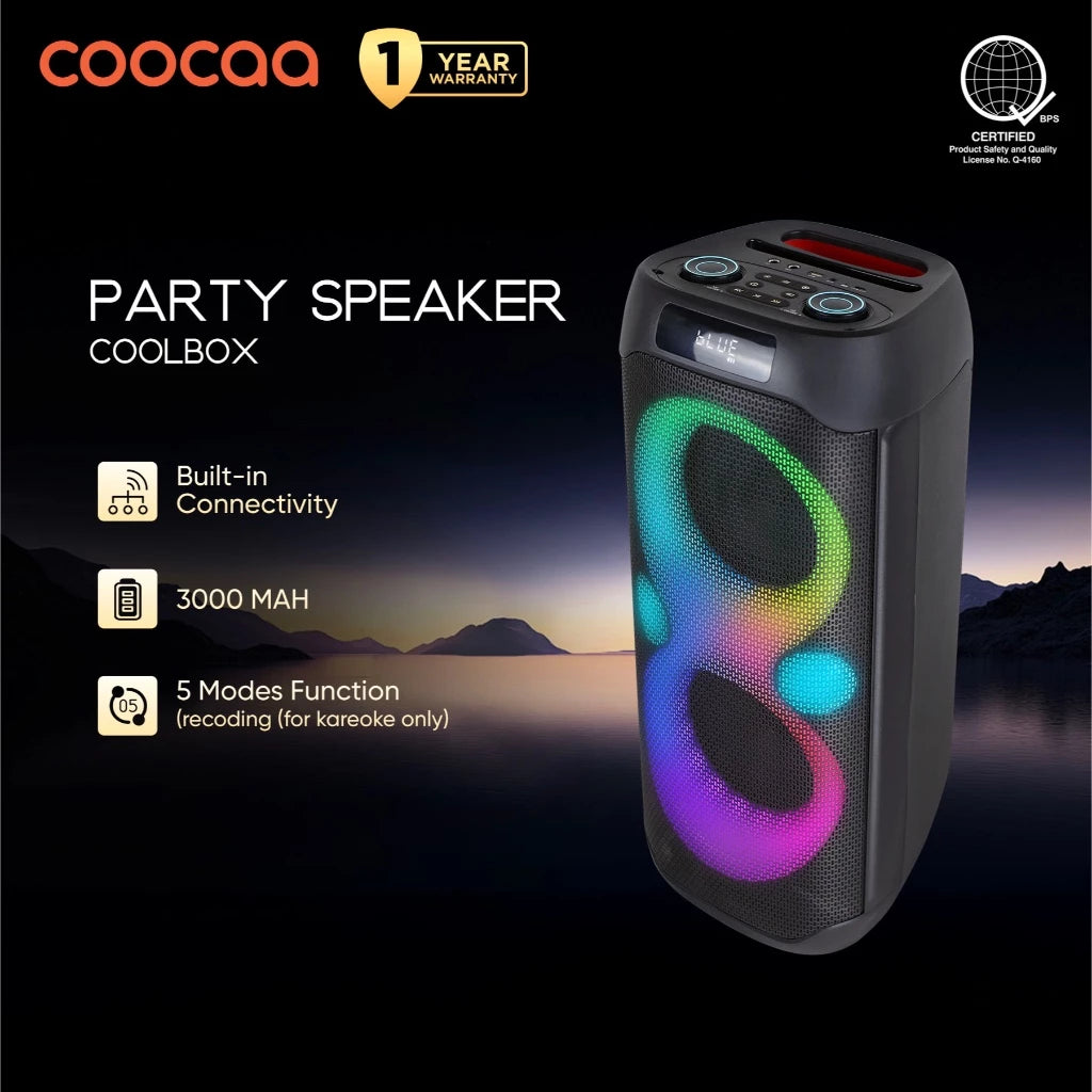 Coocaa Coolbox Party Speaker