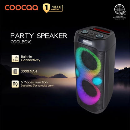 Coocaa Coolbox Party Speaker