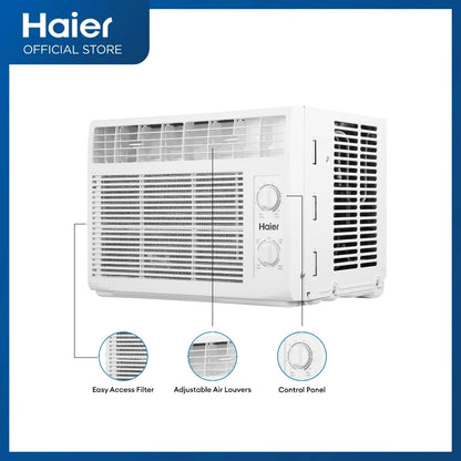 Haier HW-06EMQ35 0.6 HP Chill Cool Window Type Aircon