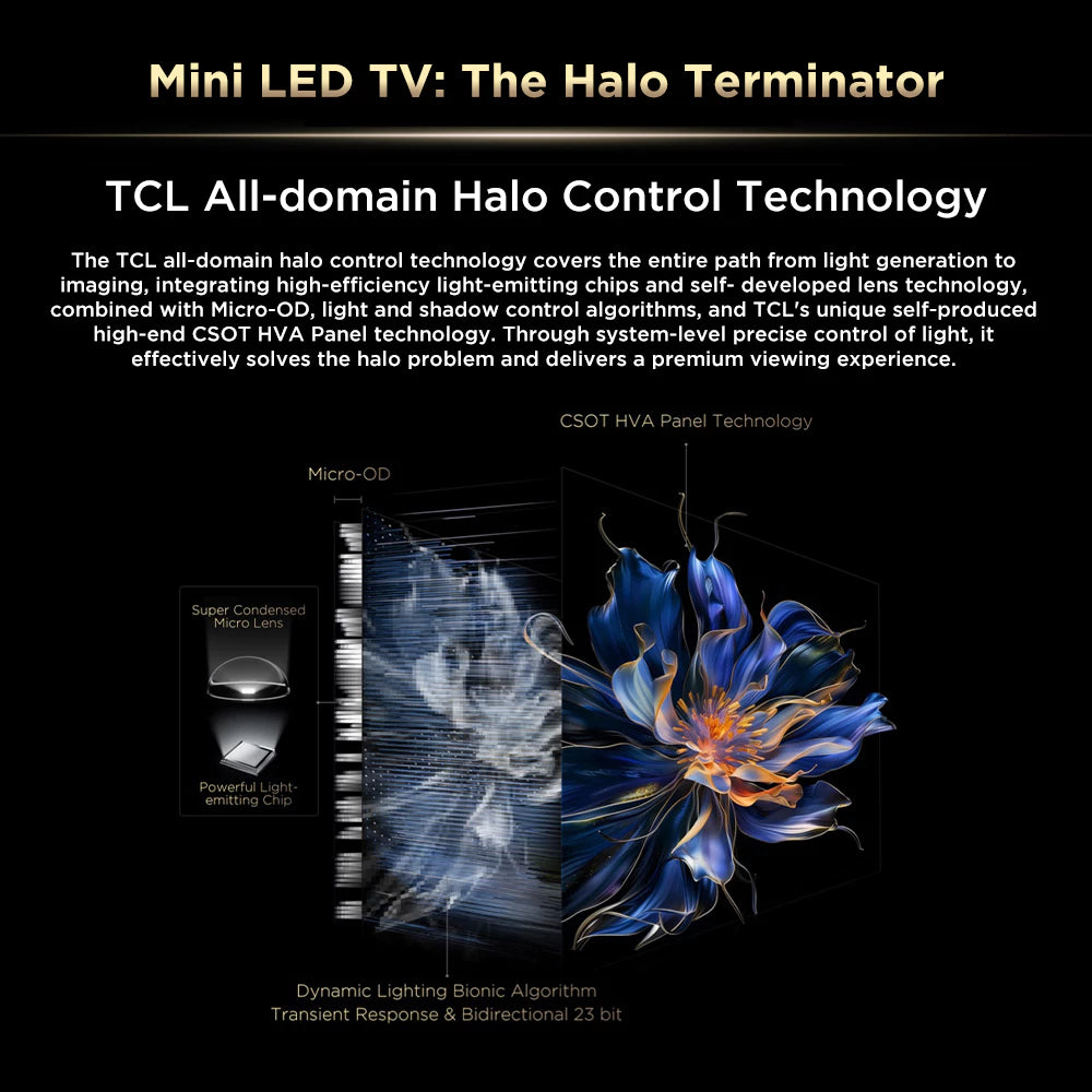 TCL 55" Premium QD-MiniLED TV 55C7K