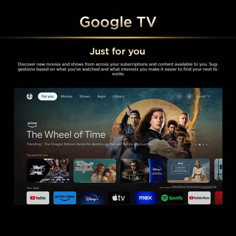 TCL 55" C6K QD-MiniLED 4K Google Smart TV